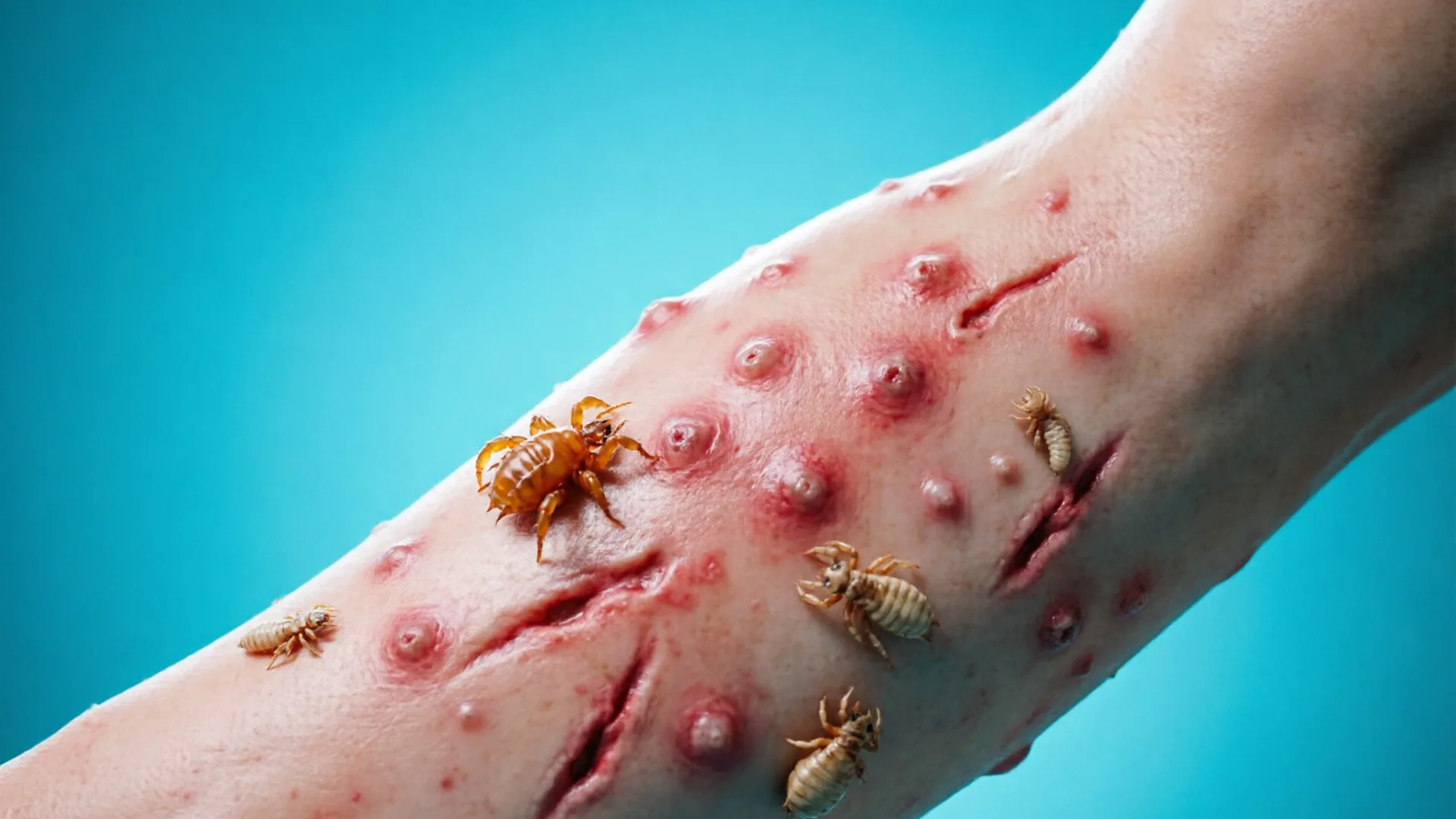 Infeksi Parasit (creeping eruption, pedikulosis kapitis, skabies, dan pedikulosis pubis)
