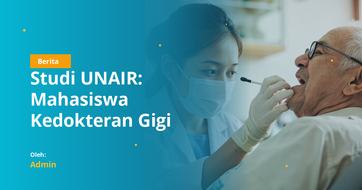 Studi UNAIR: Mahasiswa Kedokteran Gigi Indonesia Lebih Empati, Jepang Lebih Melek Demensia