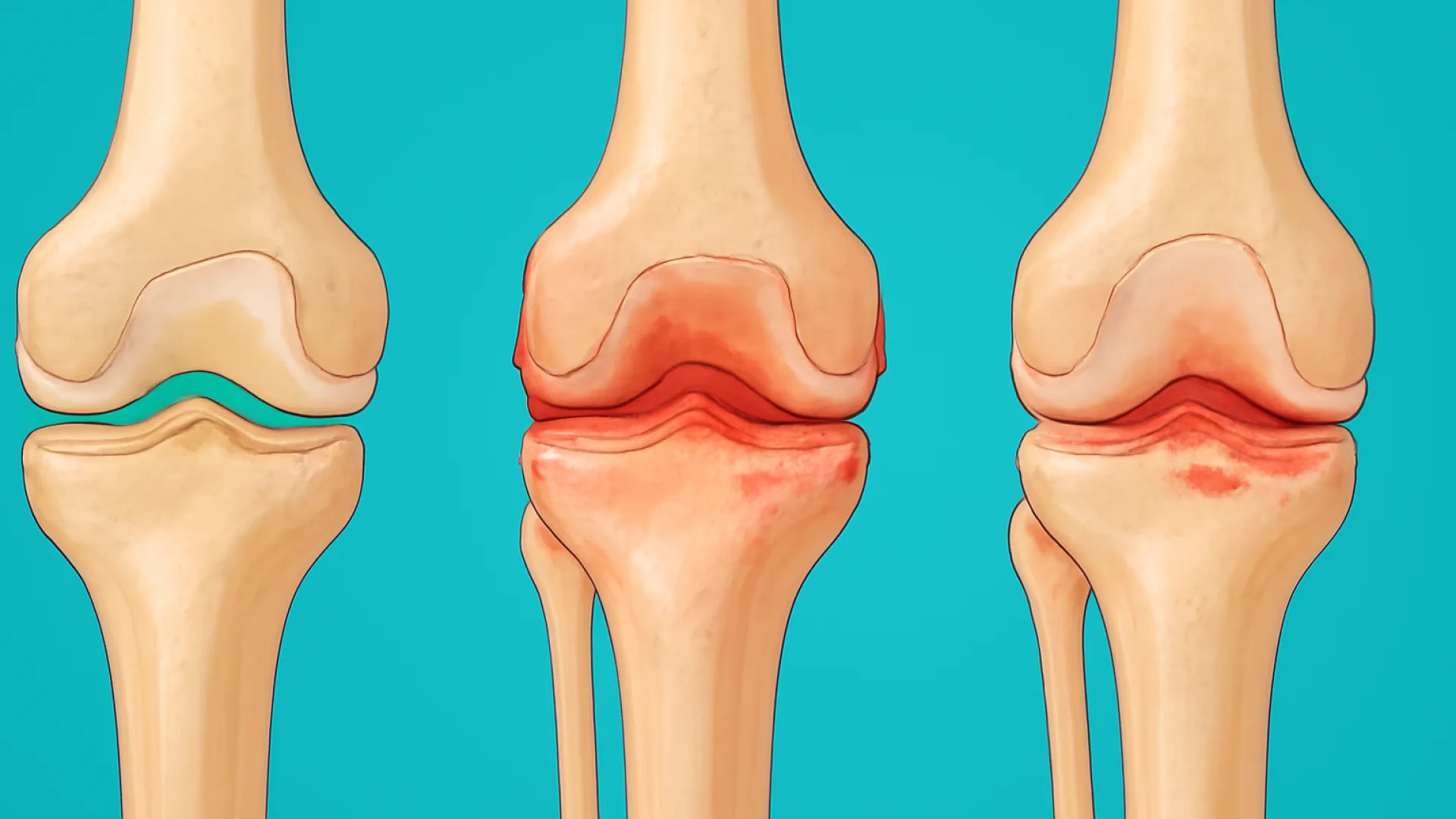 Tabel: OA vs RA vs Gout