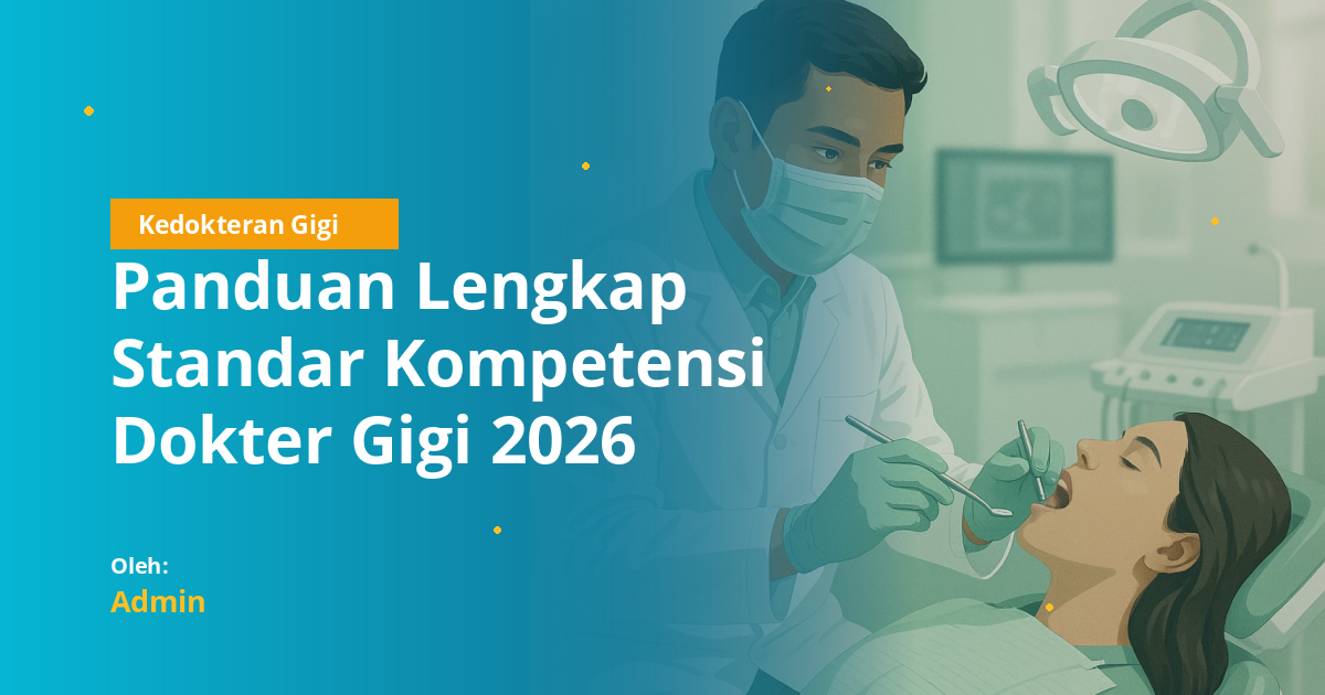 Panduan Lengkap Standar Kompetensi Dokter Gigi 2026 (KepKonsil No. 1516/2026)